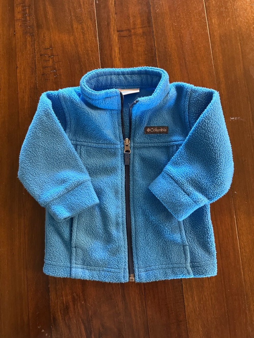 Blue Columbia baby Fleece Zip Jacket
